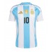 Camiseta Argentina Lionel Messi #10 Primera Equipación Copa America 2024 manga corta